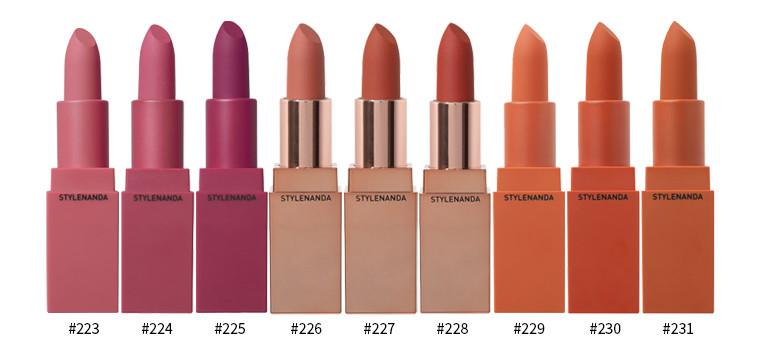 3ce Matte Lip Color 3.5g (9 Colors) - Korean