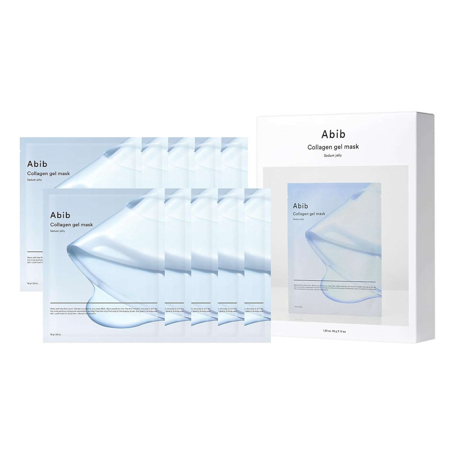 Abib Collagen Gel Mask 35g x 10ea #sedum Jelly - Korean