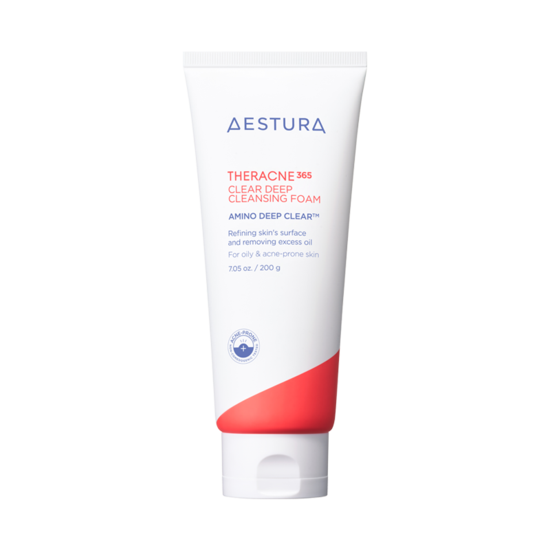 Aestura Theracne 365 Clear Deep Cleansing Foam 200g - Korean