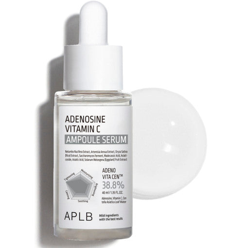Aplb Adenosine Vitamin c Ampoule Serum 40ml - Korean