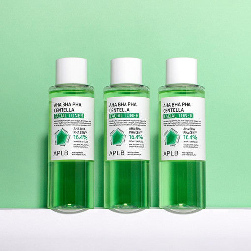 Aplb Aha Bha Pha Centella Facial Toner 160ml - Korean