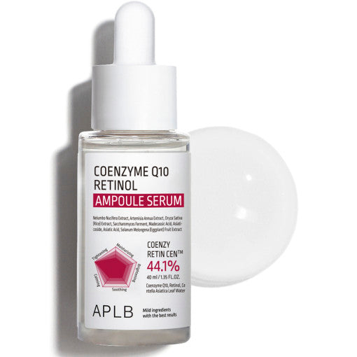 Aplb Coenzyme Q10 Retinol Ampoule Serum 40ml - Korean