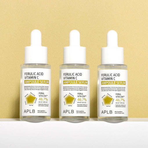 Aplb Ferulic Acid Vitamin c Ampoule Serum 40ml Korean