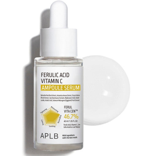 Aplb Ferulic Acid Vitamin c Ampoule Serum 40ml Korean