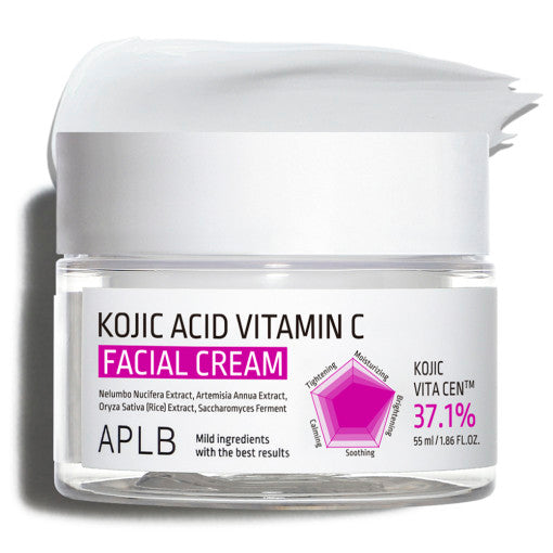 Aplb Kojic Acid Vitamin c Facial Cream 55ml - Korean