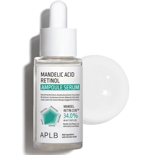 Aplb Mandelic Acid Retinol Ampoule Serum 40ml - Korean