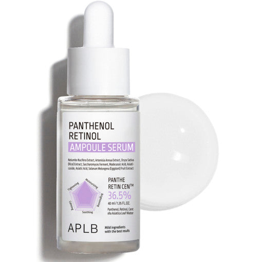 Aplb Panthenol Retinol Ampoule Serum 40ml - Korean