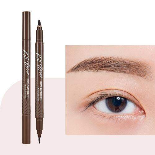 Clio Kill Brow Dual Tattoo Pen & Remover (3 Colors) - Korean