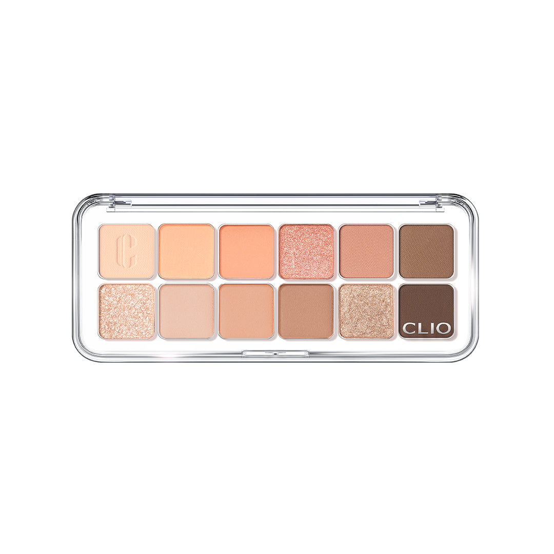 Clio Pro Eye Palette Air #01 Coral Studio - Korean