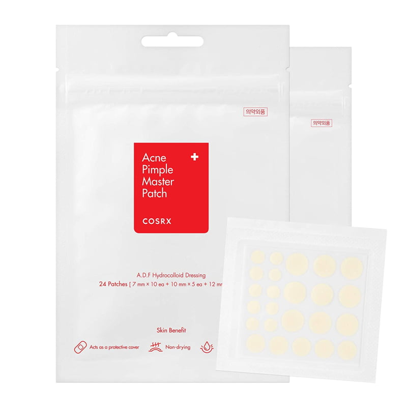 Cosrx Acne Pimple Master Patch 24 Patches (3 Sizes) - Korean