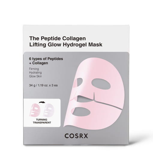 Cosrx the Peptide Collagen Lifting Glow Hydrogel Mask 34g x