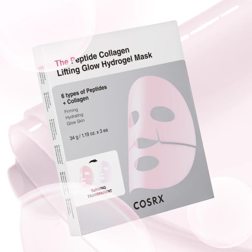 Cosrx the Peptide Collagen Lifting Glow Hydrogel Mask 34g x