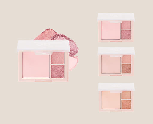 Dinto Cheek&eye Multi-use Palette 6.5g (3color) - Korean