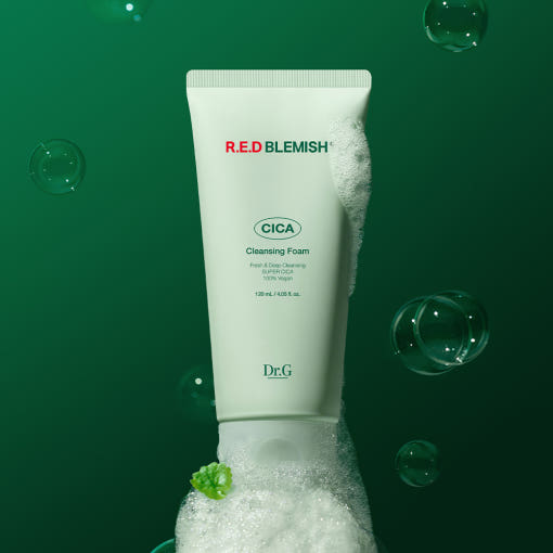 Dr.g Red Blemish Cica Cleansing Foam 120ml - Korean