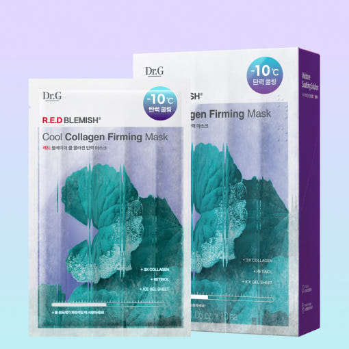 Dr.g Red Blemish Cool Collagen Firming Mask 30g x 10ea