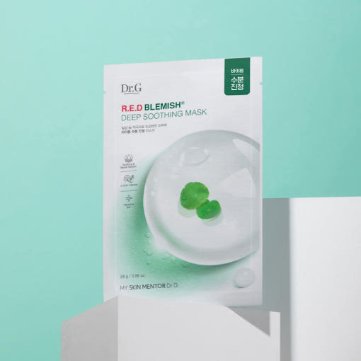 Dr.g Red Blemish Deep Soothing Mask 28g x 10ea - Korean
