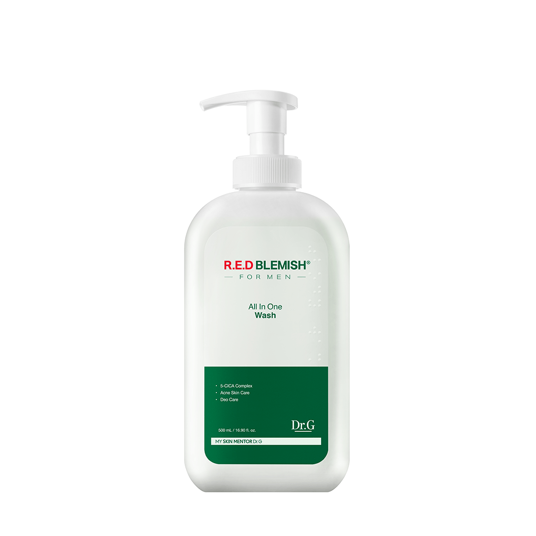 Dr.g Red Blemish for Man All in one Wash 500ml - Korean