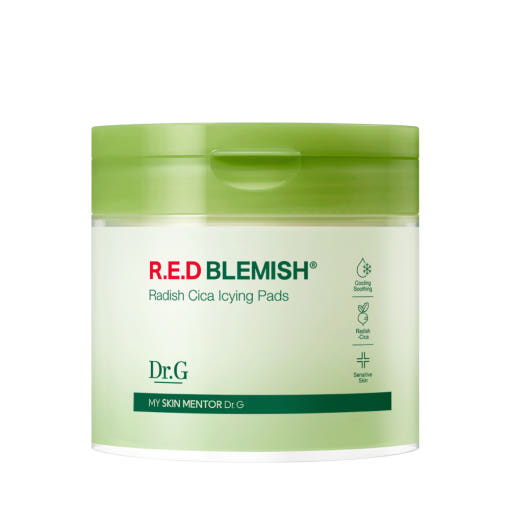 Dr.g Red Blemish Radish Cica Icying Pads 190ml/60sheets