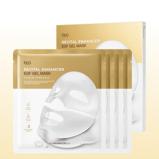 Dr.g Revital Enhancer Egf Gel Mask 30g x 4ea - Korean