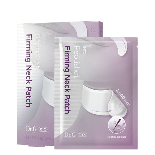 Dr.g Rtx Into Peptishot Firming Neck Patch 7g x 5ea - Korean