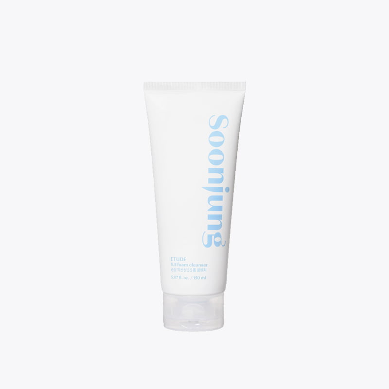 Etude Soonjung 5.5 Foam Cleanser 150ml - Korean