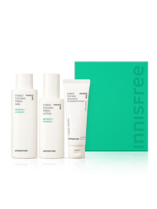 Innisfree Forest for Men Fresh Skincare Set - Korean