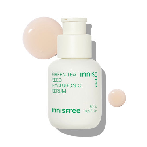 Innisfree Green Tea Seed Hyaluronic Serum 50ml - Korean