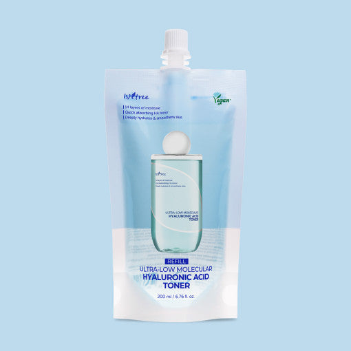 Isntree Ultra-low Molecular Hyaluronic Acid Toner (refill)