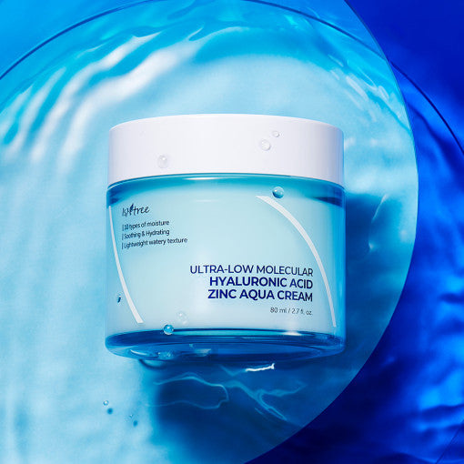 Isntree Ultra-low Molecular Hyaluronic Acid Zinc Aqua Cream