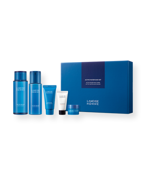 Laneige Homme Active Water Duo Set - Korean