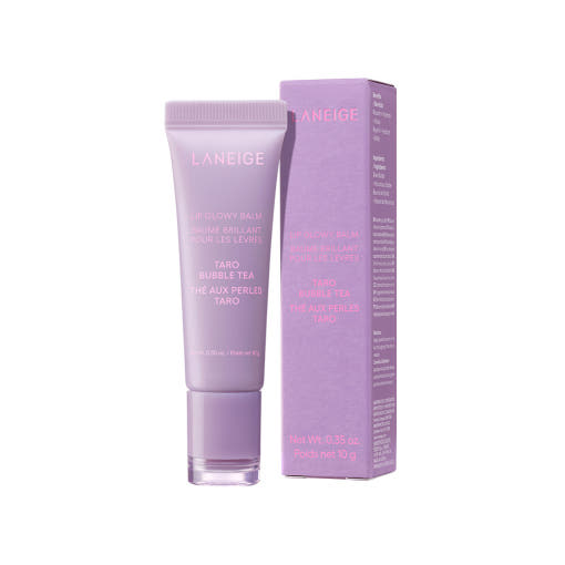 Laneige Lip Glowy Balm 10ml #taro Bubble Tea - Korean