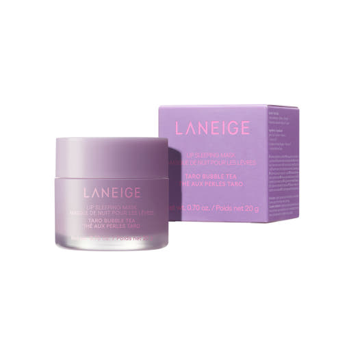 Laneige Lip Sleeping Mask Ex 20ml #taro Bubble Tea - Korean