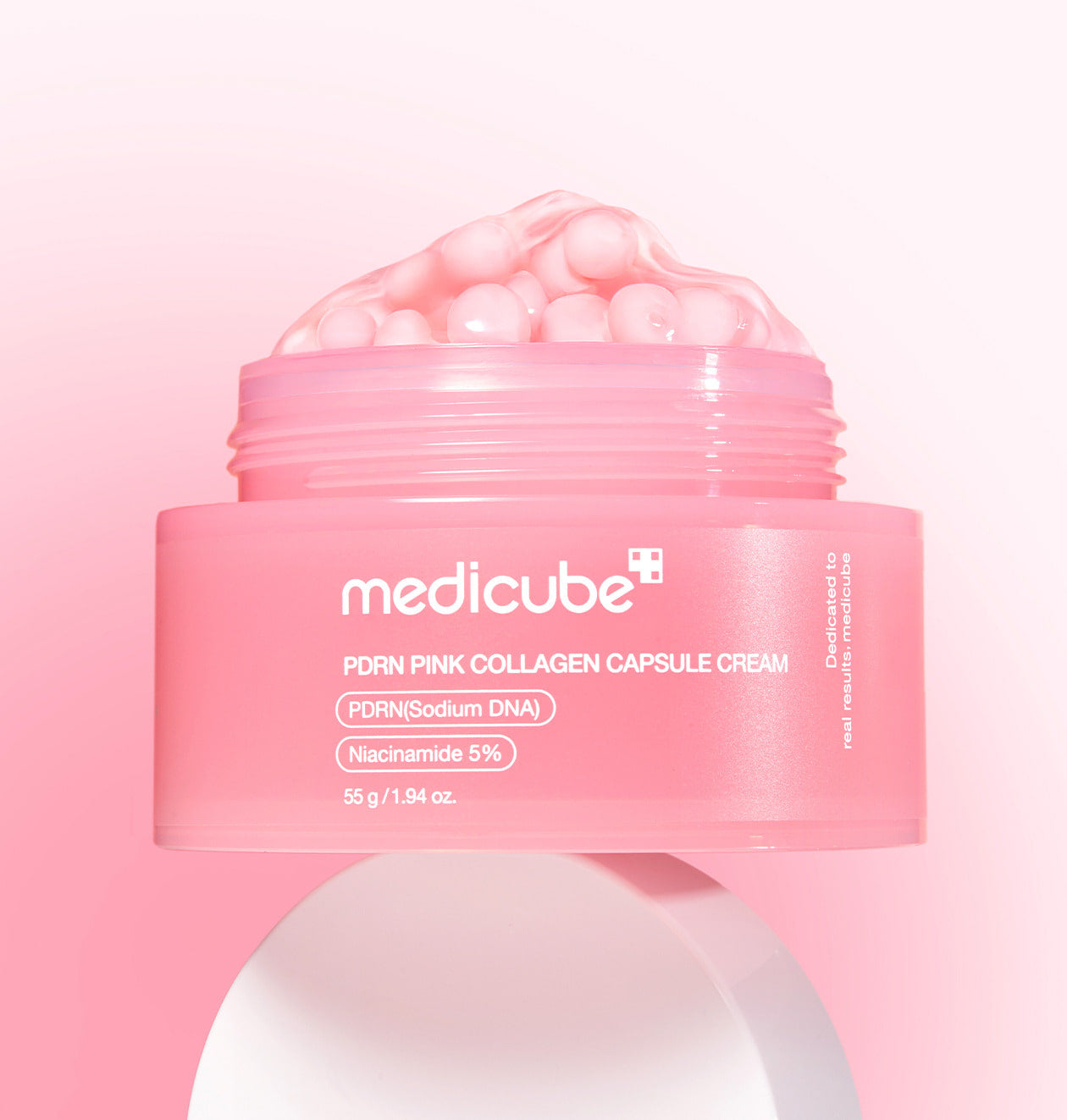 Medicube Pdrn Pink Collagen Capsule Cream 55ml - Korean