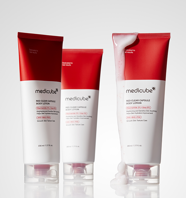 Medicube Red Clear Capsule Body Lotion 230ml - Korean