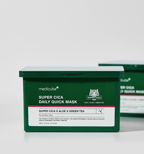 Medicube Super Cica Daily Quick Mask 350g/30ea - Korean