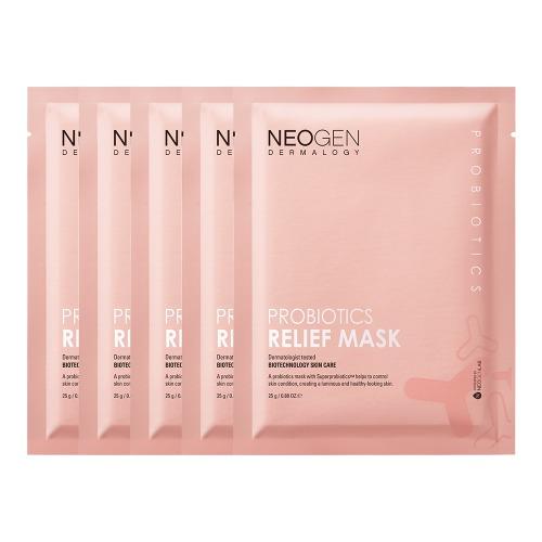 Neogen Probiotics Relief Mask 25g x 5ea - Korean