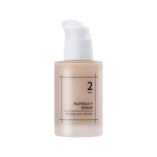 Numbuzin No.2 Creamy 43% Protein Serum 50ml - Korean