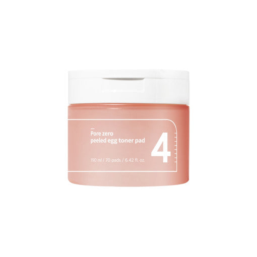 Numbuzin No.4 Pore Zero Peeled Egg Toner Pad 70p - Korean