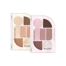 Peripera Simplain Eye Palette 1.5gx1.17gx2.18g x 4 (2