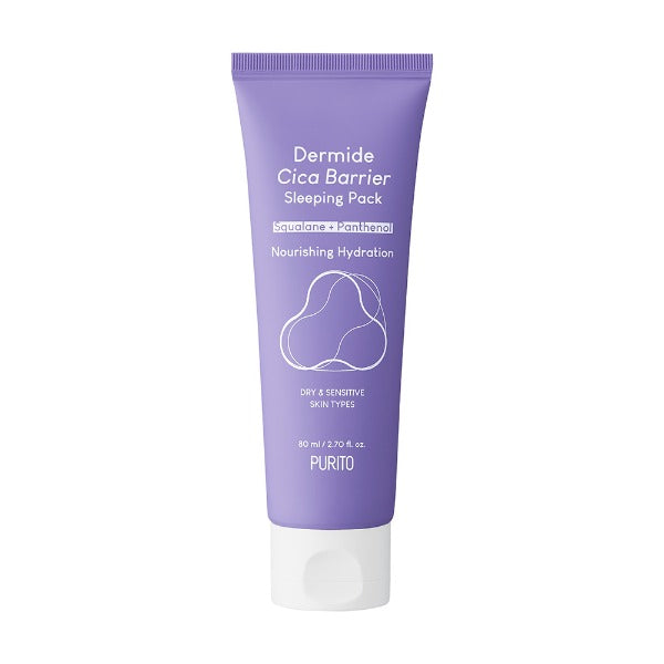 Purito Dermide Cica Barrier Sleeping Pack 80ml - Korean