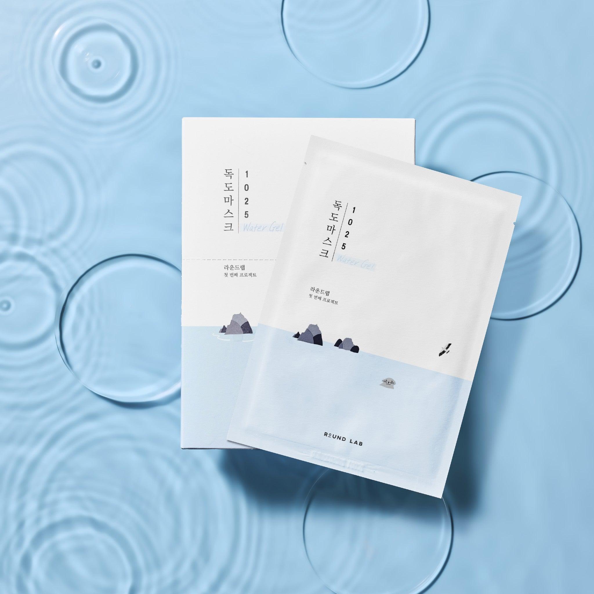 Round Lab 1025 Dokdo Water Gel Mask Sheet 10ea Korean