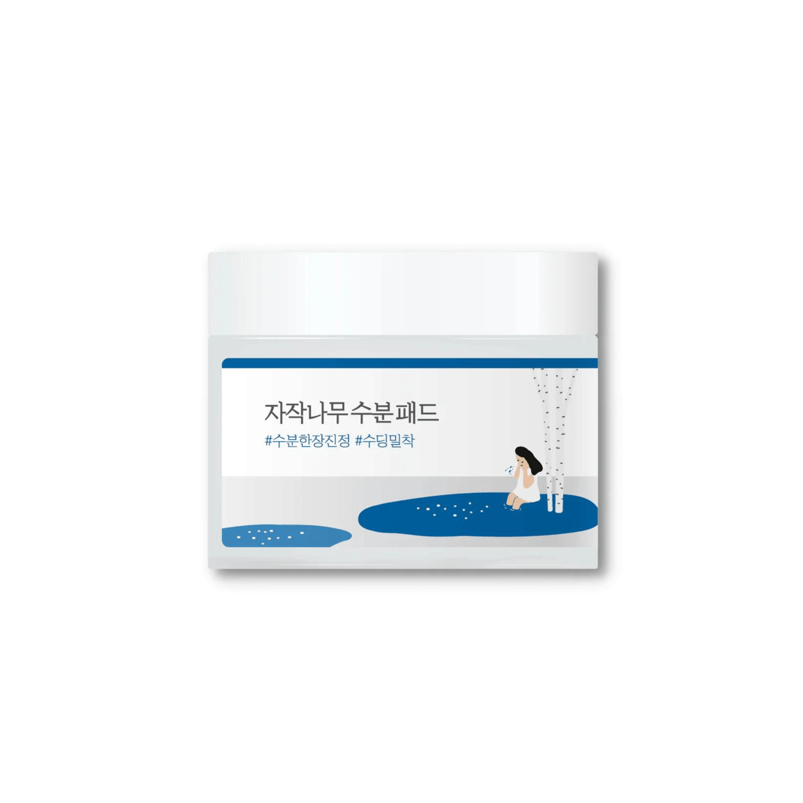 Round Lab Birch Moisturizing Pad 80pc - Korean