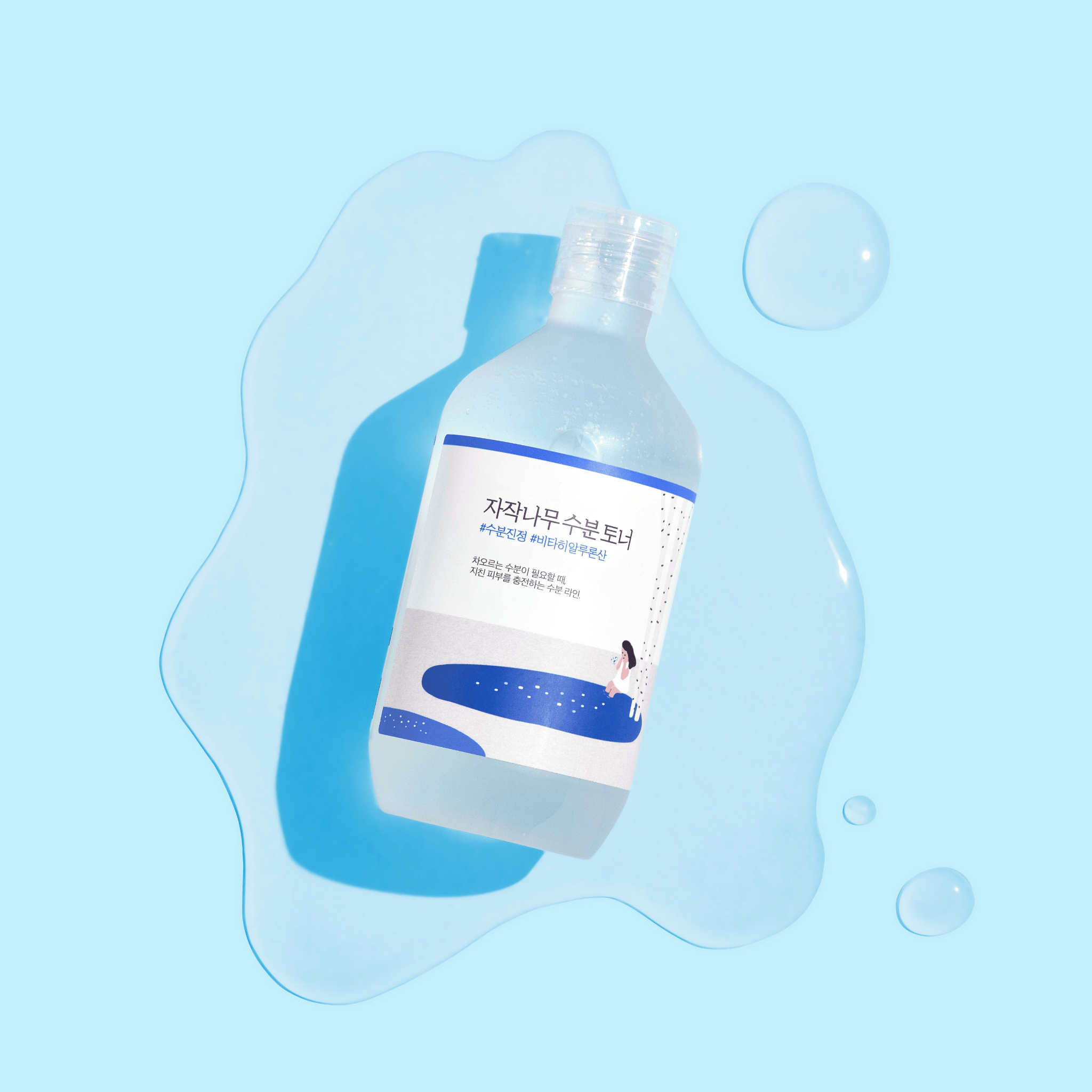 Round Lab Birch Moisturizing Toner 300ml - Korean