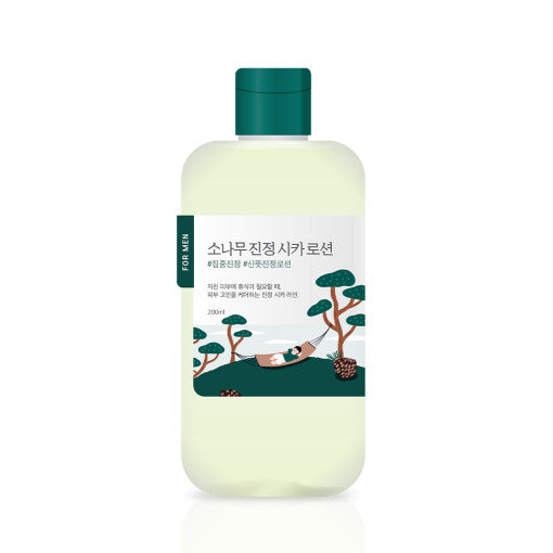 Round Lab for Men Pine Calming Cica Lotion 200ml - Korean