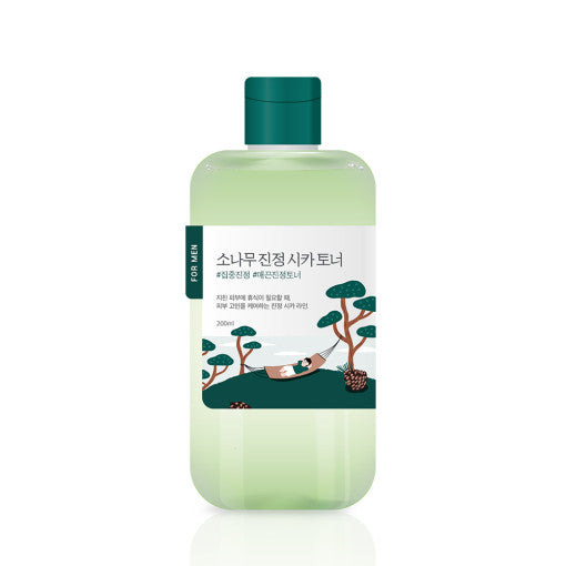 Round Lab for Men Pine Calming Cica Toner 200ml - Korean