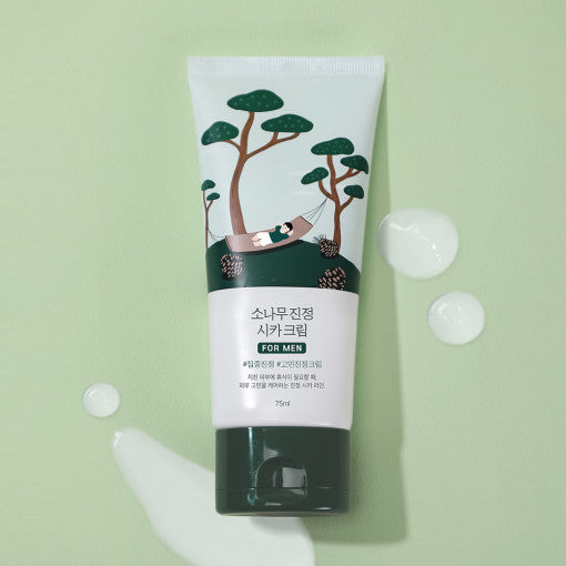 Round Lab for Men Pine Soothing Cica Cream 75ml - Korean