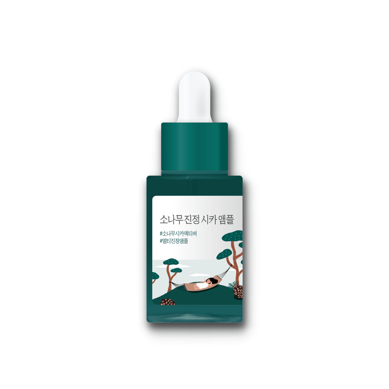 Round Lab Pine Calming Cica Ampoule 30ml - Korean