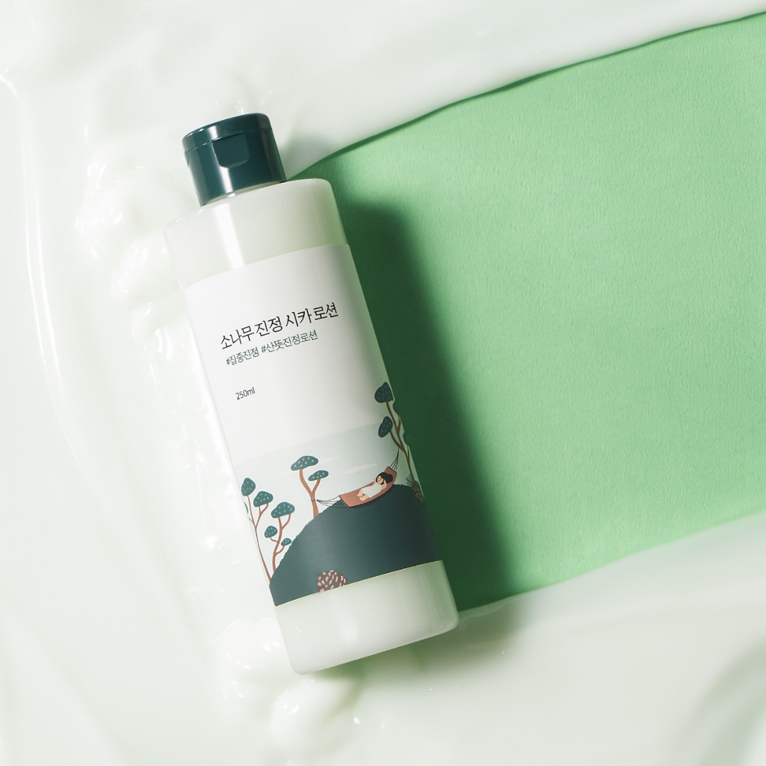Round Lab Pine Calming Cica Lotion 250ml - Korean