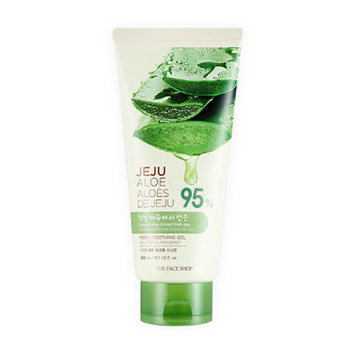 The Face Shop Jeju Aloe Fresh Soothing Gel 300ml - Korean