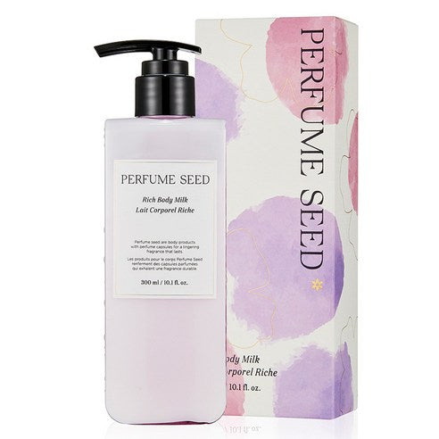 The Face Shop Perfume Seed Rich Body Milk 300ml - Korean